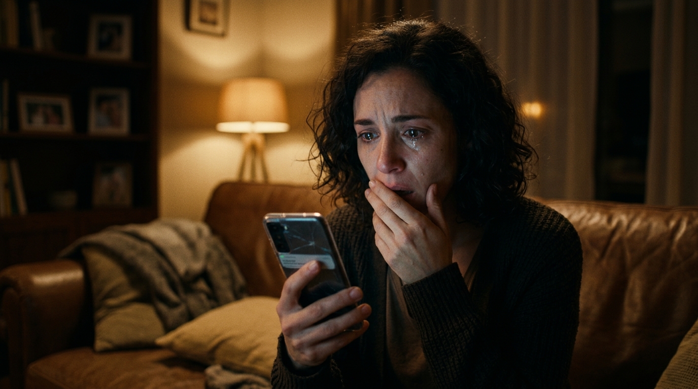 Mujer descubre infidelidad