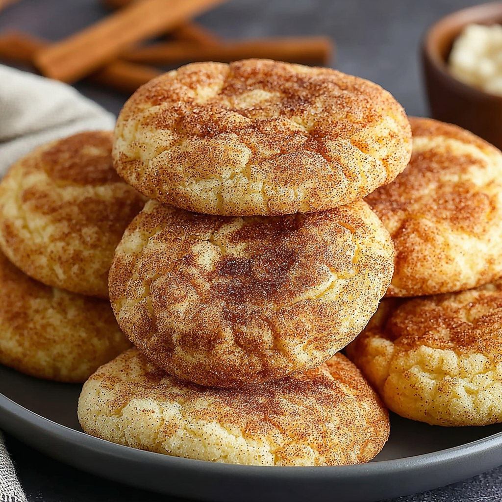 Classic Snickerdoodles in No Time Flat