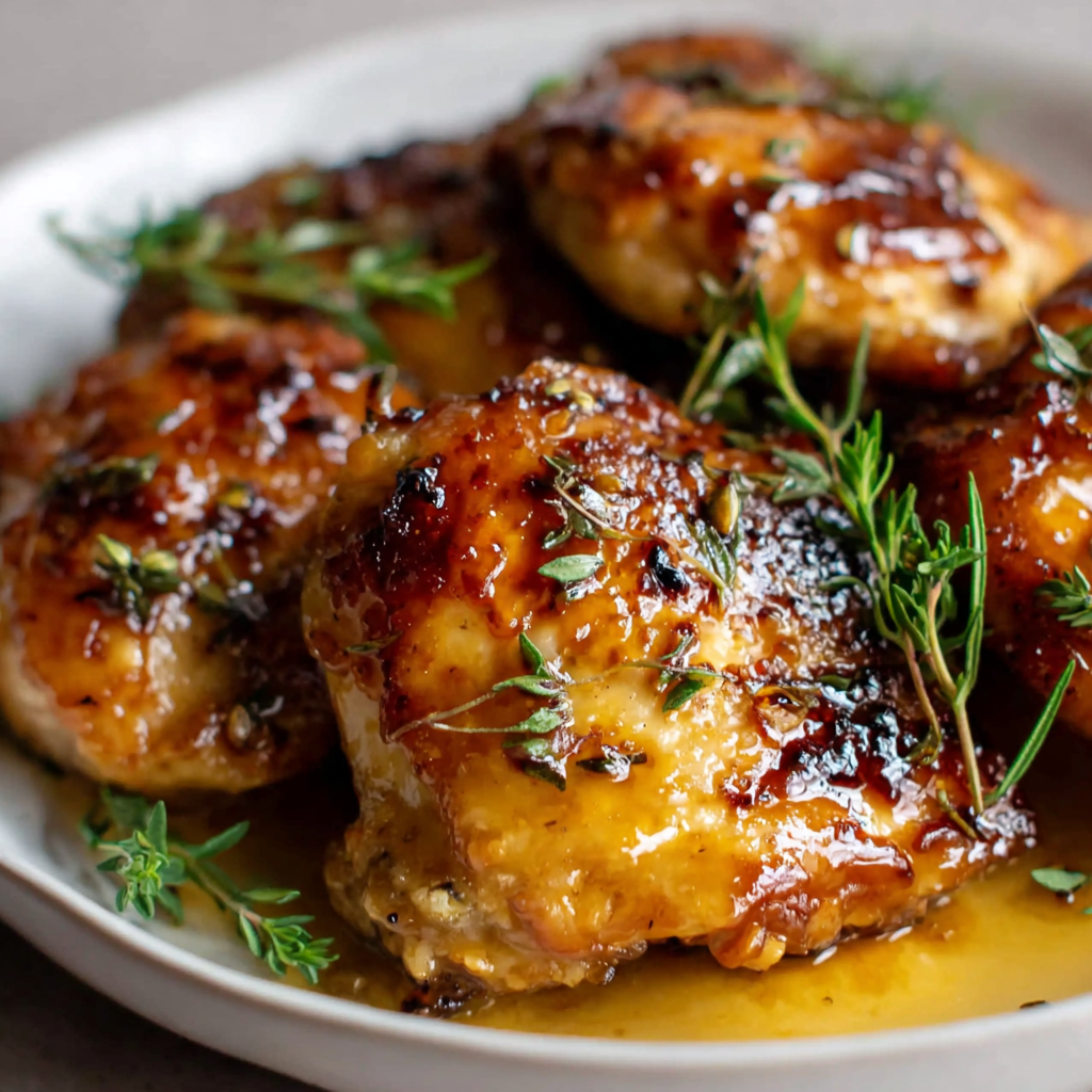 Delicious Cider Glazed Chicken for Home Cooks