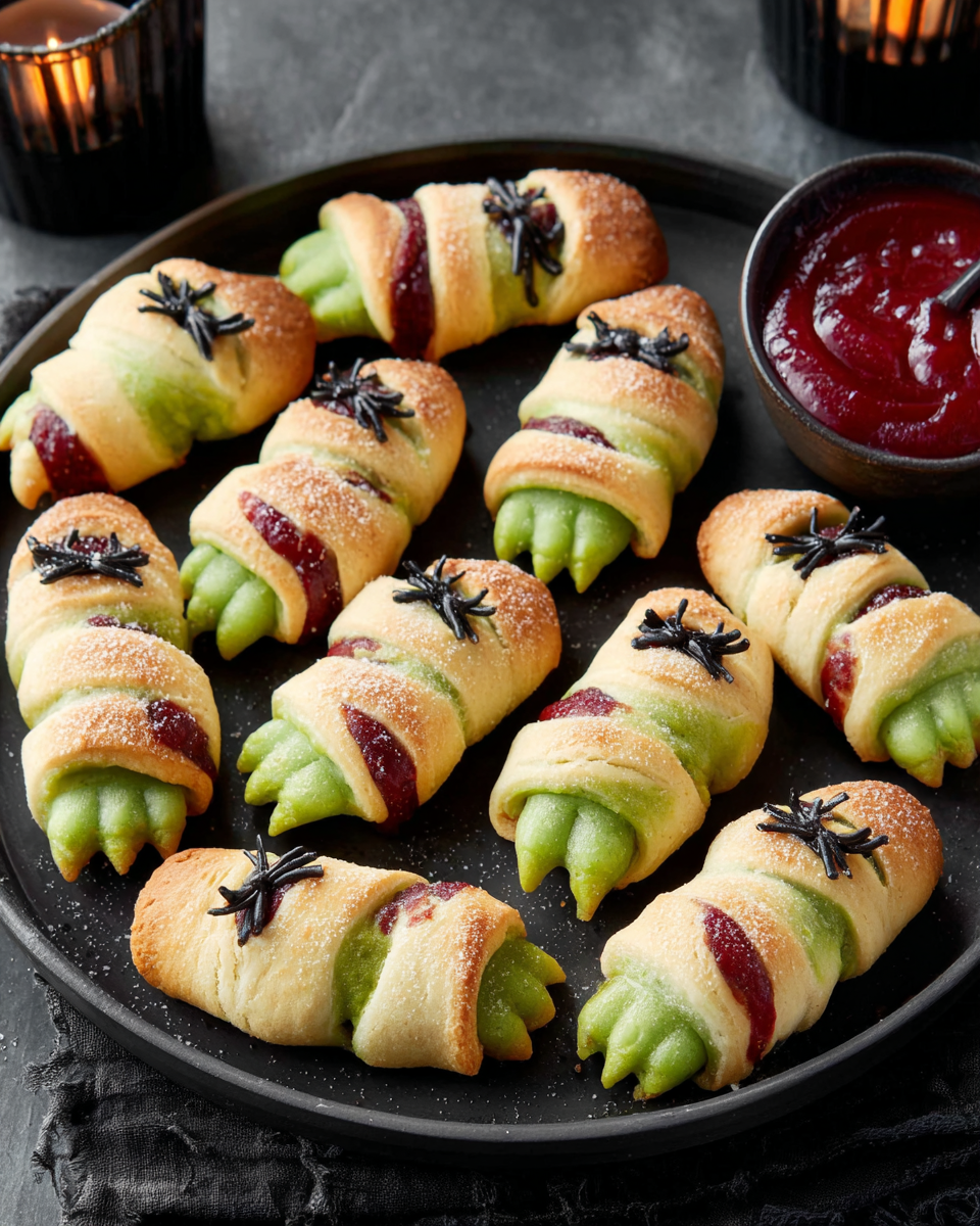 How to Make Halloween Witch Finger Butter Cookies at Home