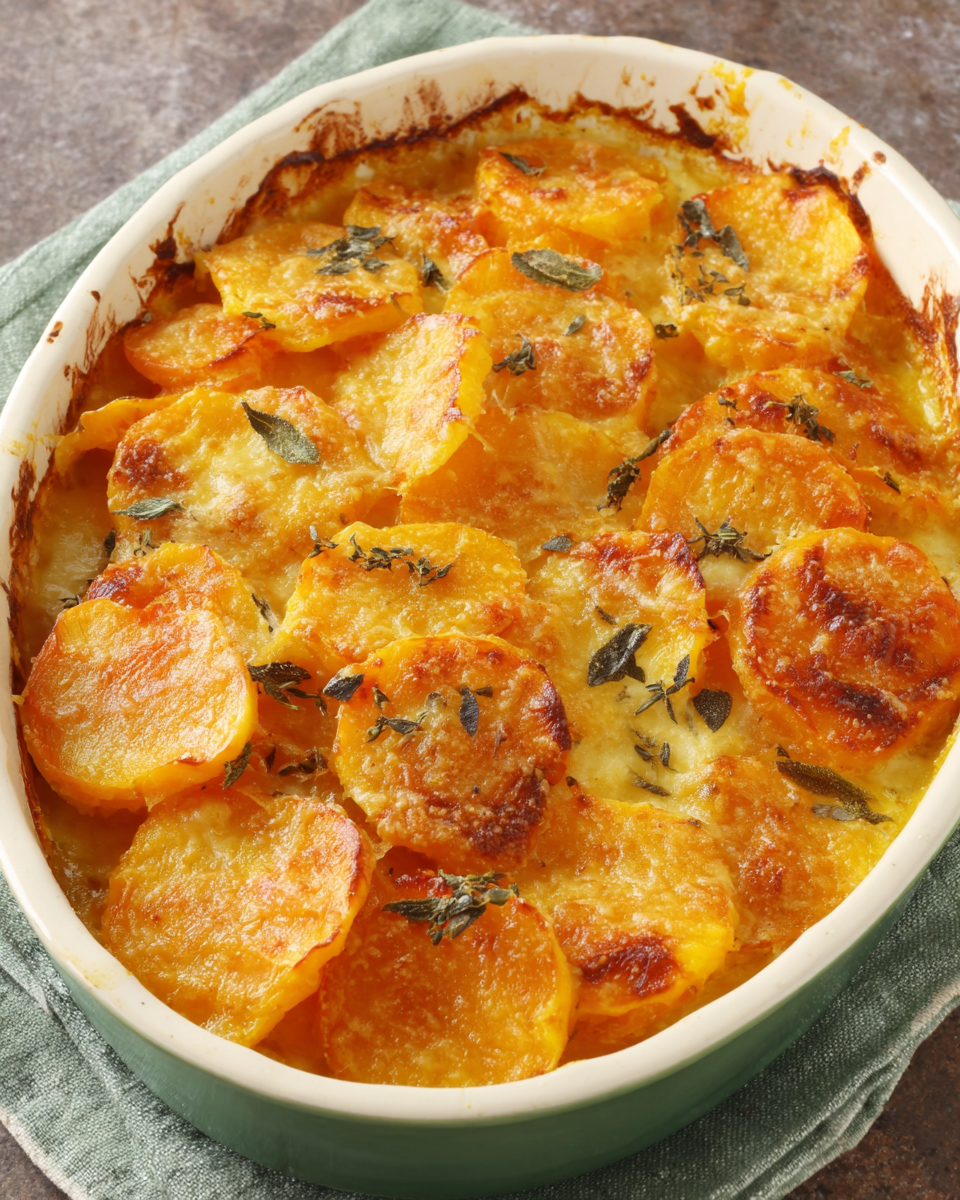 A Wholesome Butternut Squash Apple Bake Recipe
