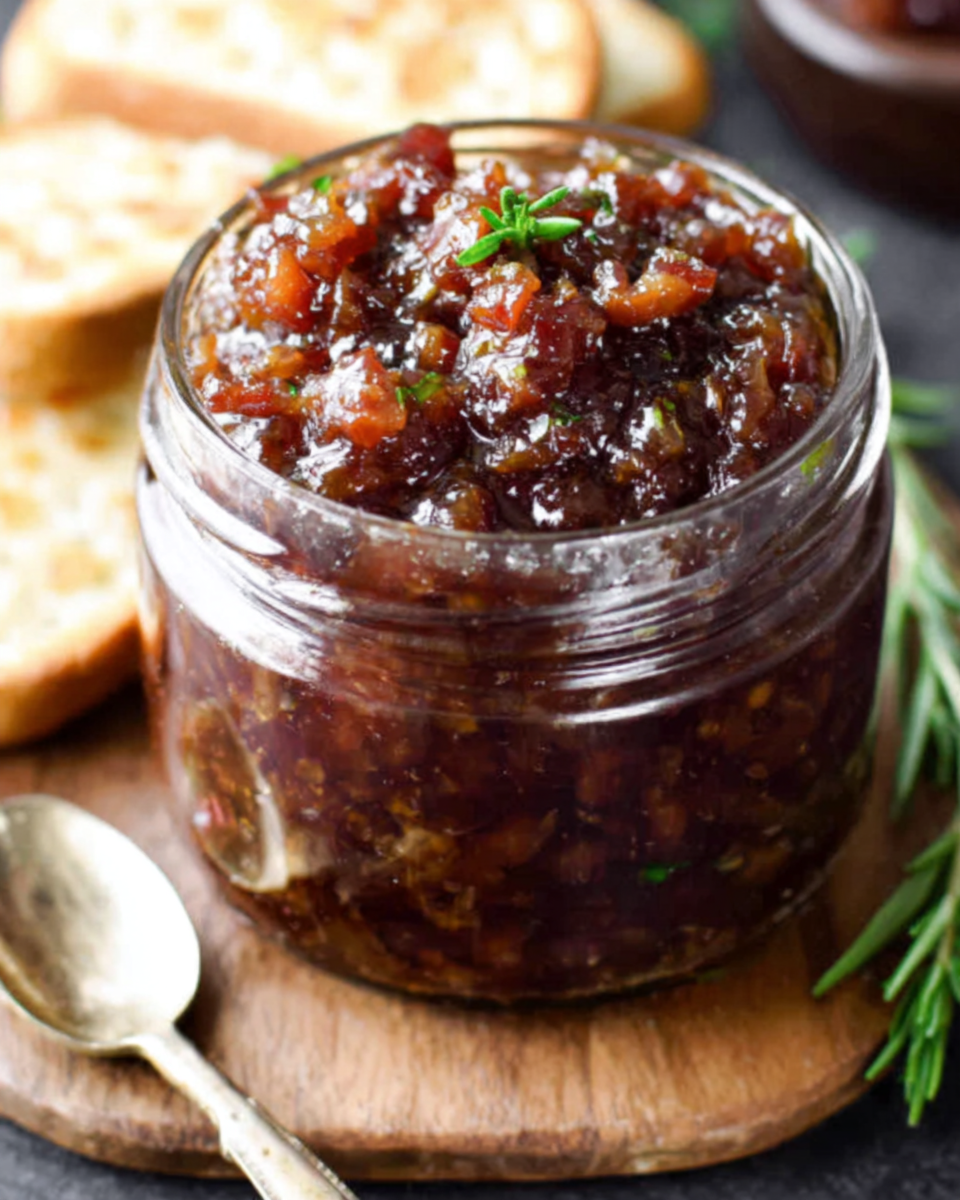 Apple Whiskey Bacon Jam: A Sweet and Savory Spread