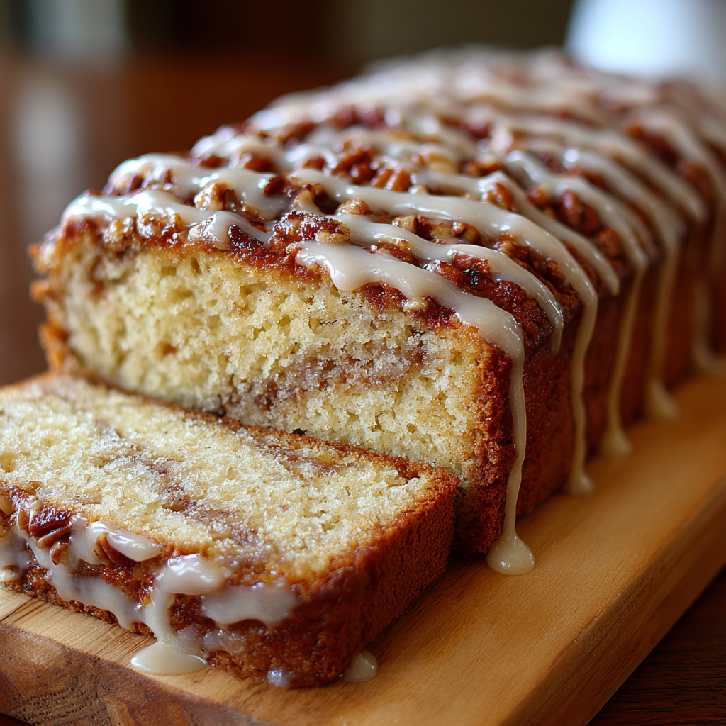 Cinnamon Sweet Alabama Pecanbread Recipe Delight