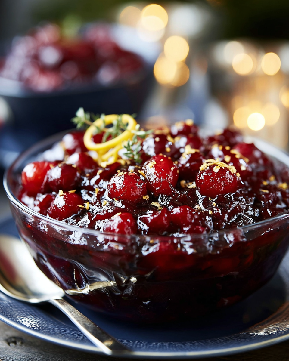 Delicious Cranberry Sauce for Holiday Feasts