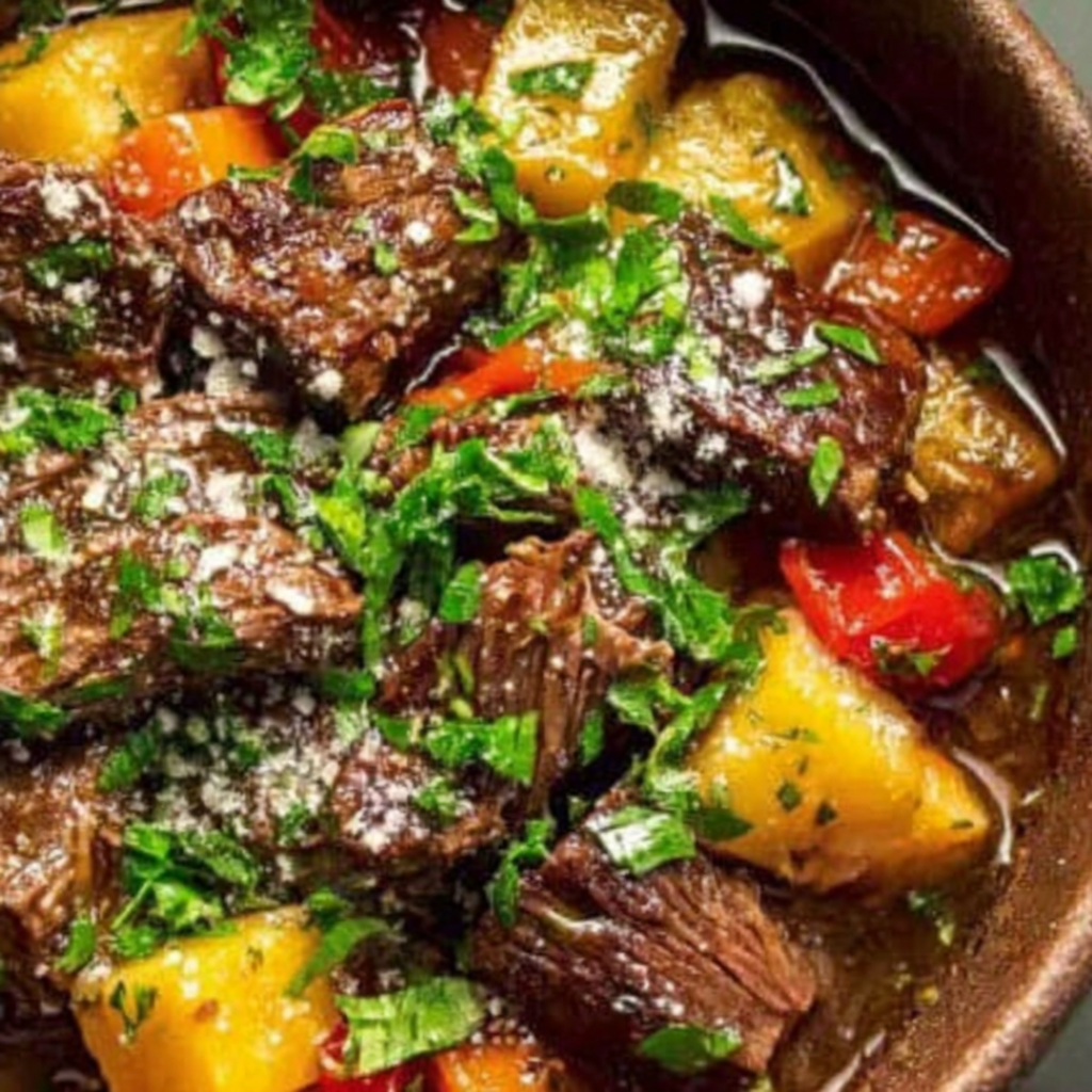 Deliciously Tender Slow Cooked Beef Casserole