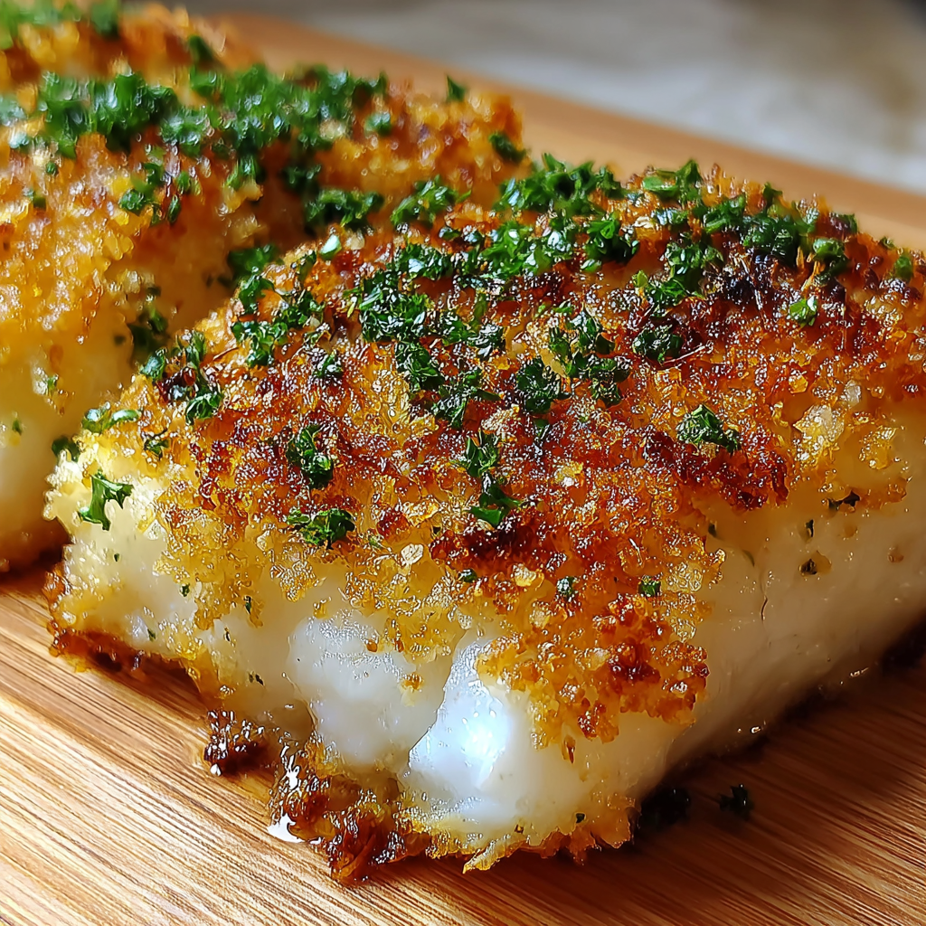 Delightful Boston Baked Cod with Crispy Panko