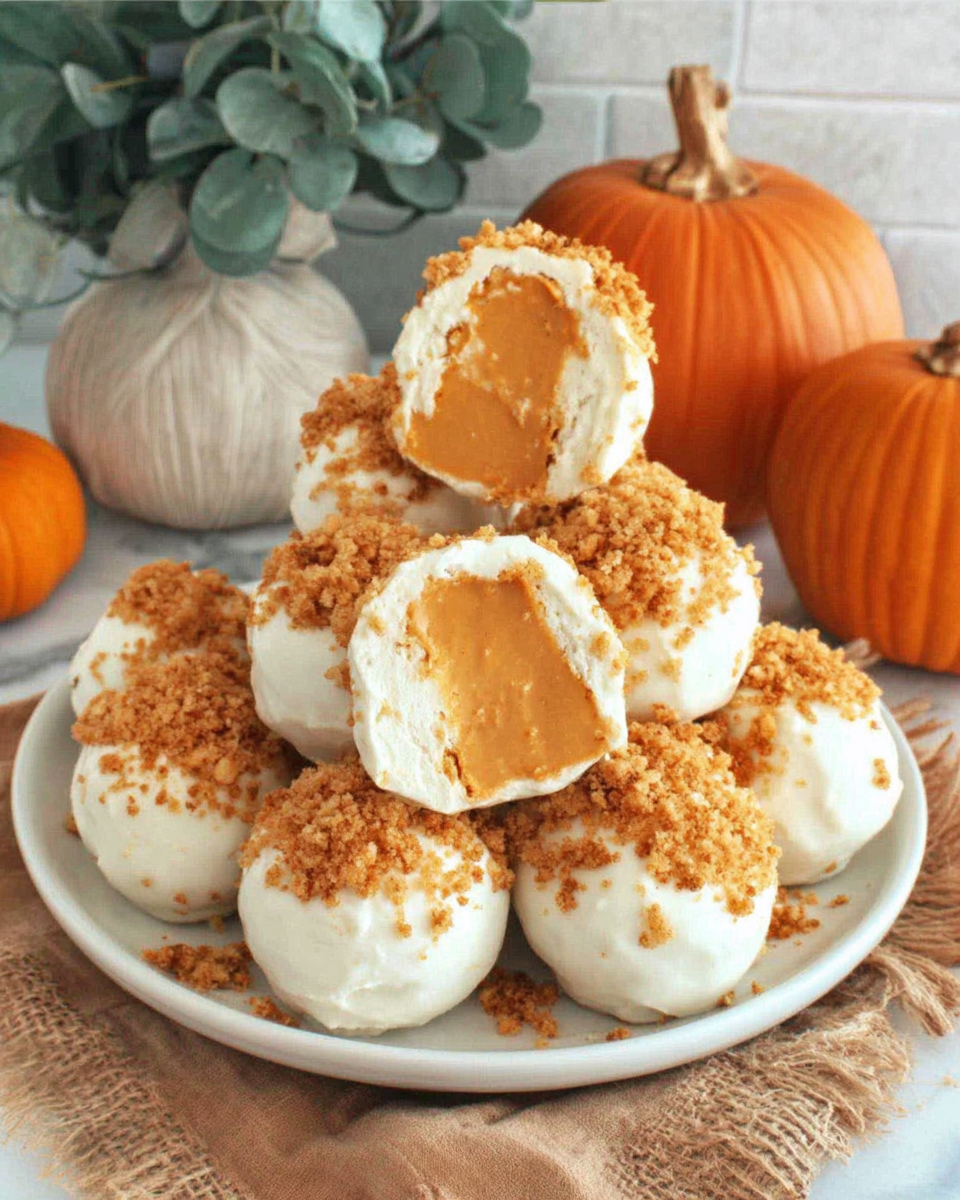 No Bake Pumpkin Cheesecake Balls You Can Enjoy Anytime