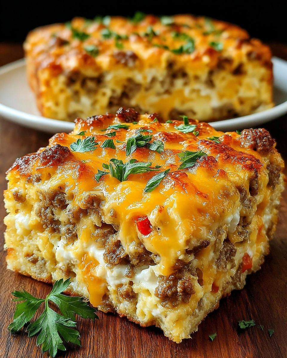 Crack Breakfast Casserole – Cheesy and Savory Delight