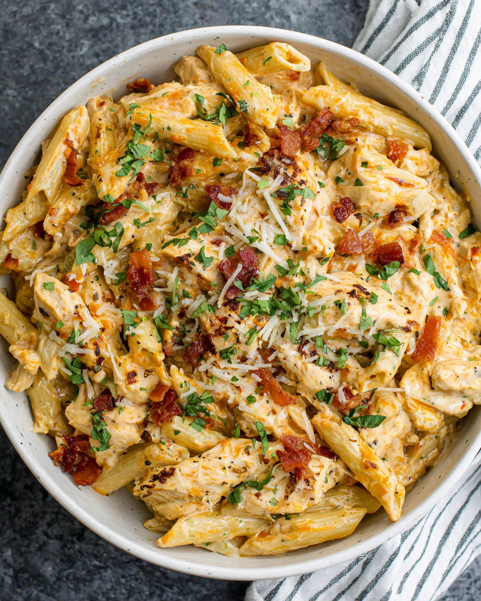 Crack Chicken Penne: A Comforting Pasta Dish