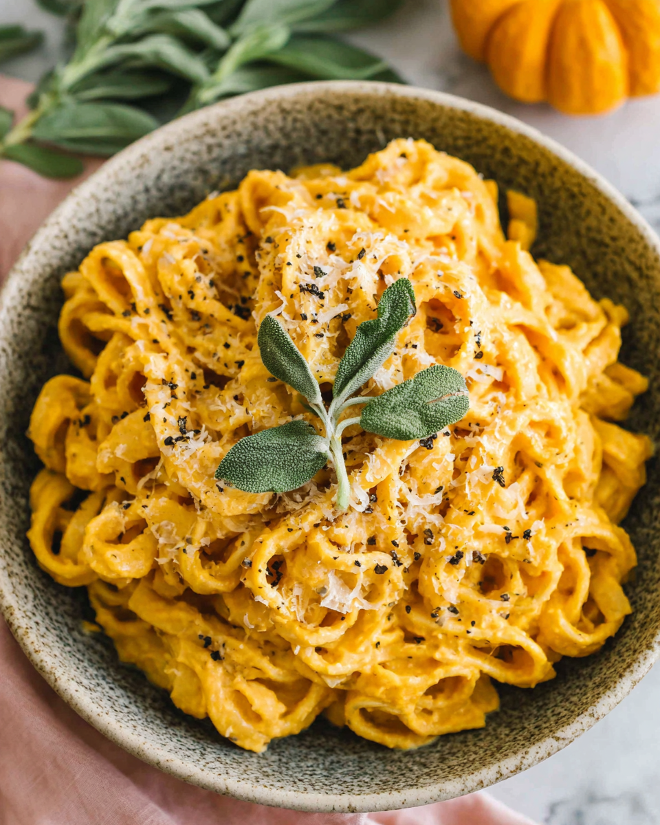 Delicious Parmesan Pumpkin Pasta for Easy Meals