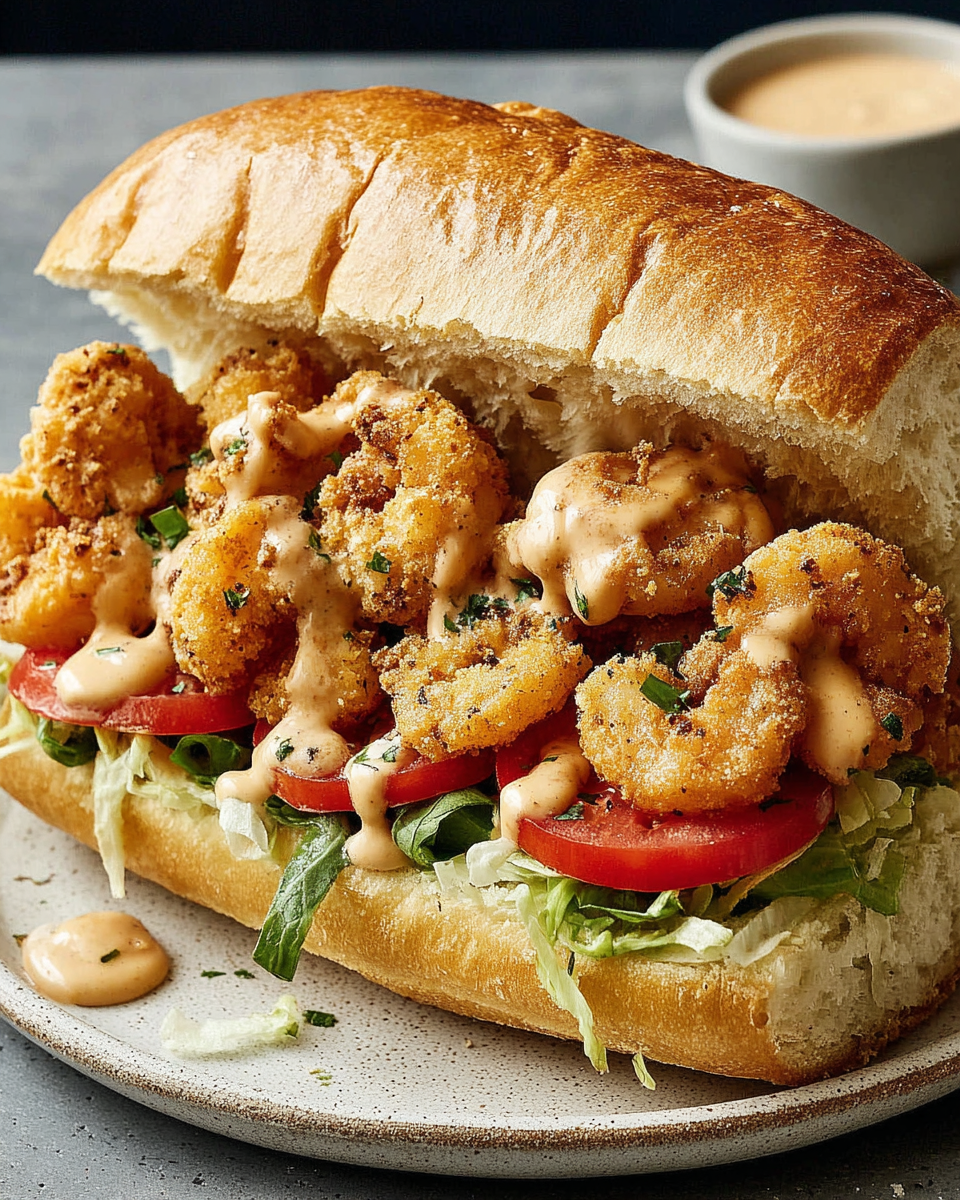 Delicious Shrimp Po’ Boy Sandwich Recipe for Home Chefs