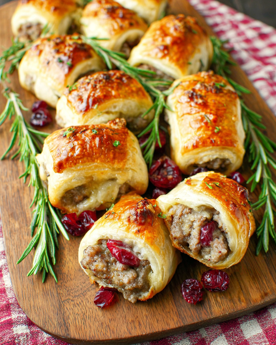 Deliciously Festive Christmas Sausage Rolls