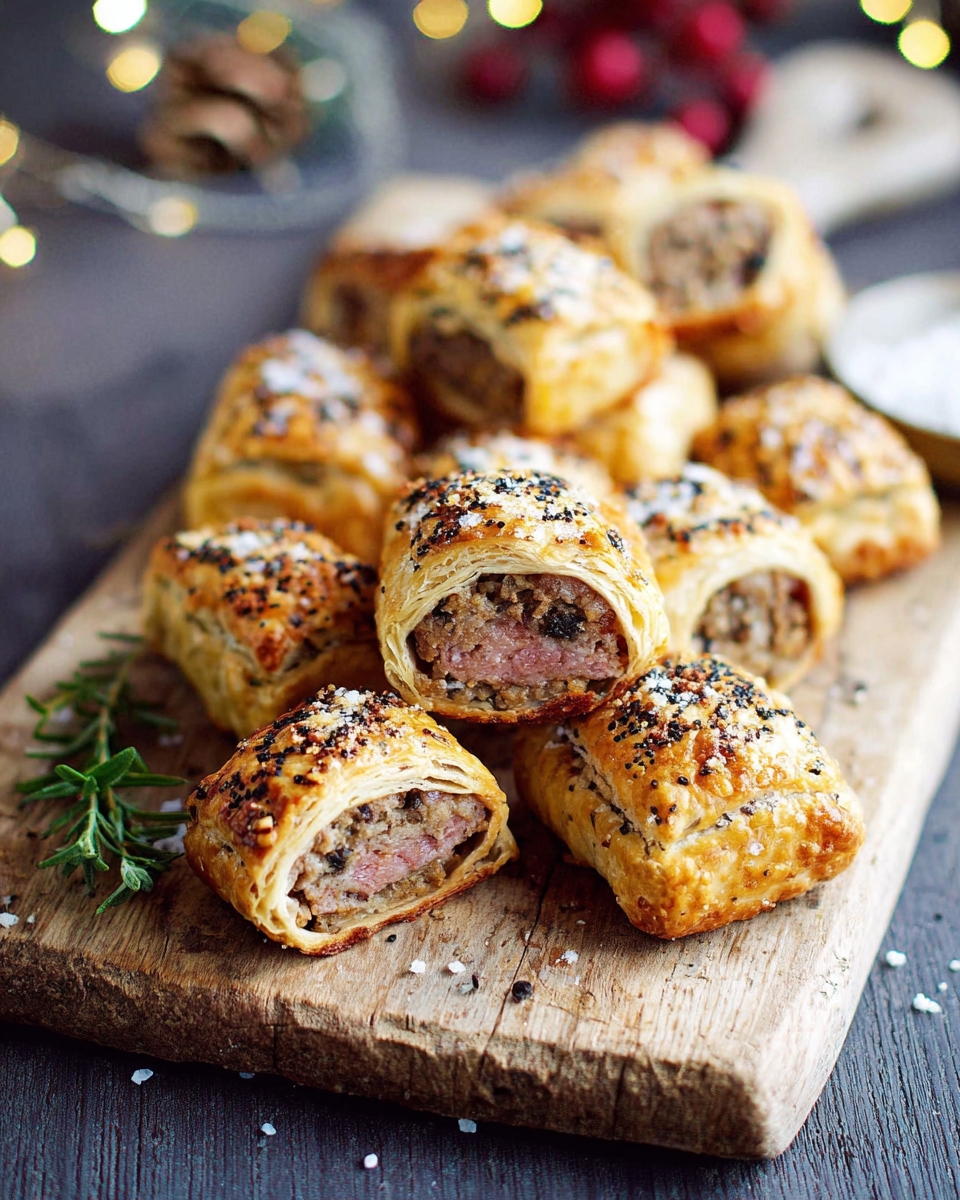Delightful Christmas Sausage Rolls for Festive Gatherings