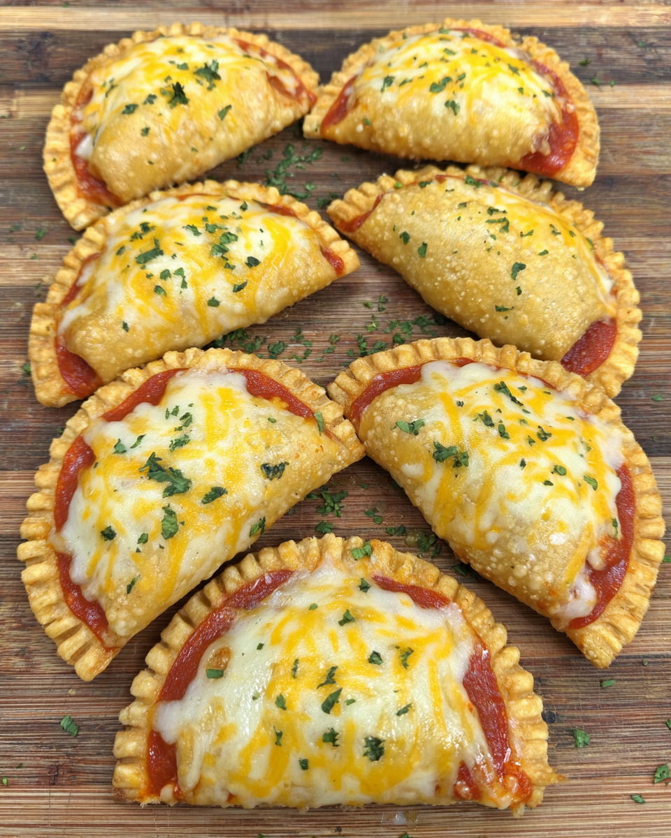 Quick and Easy Crispy Tortilla Pizza Pockets