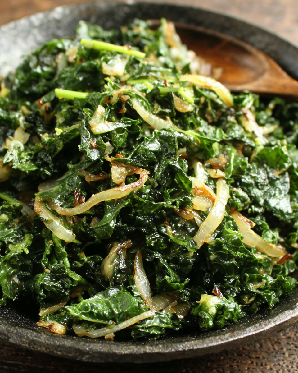 Savor the Flavor of Paleo Sauteed Kale and Onions