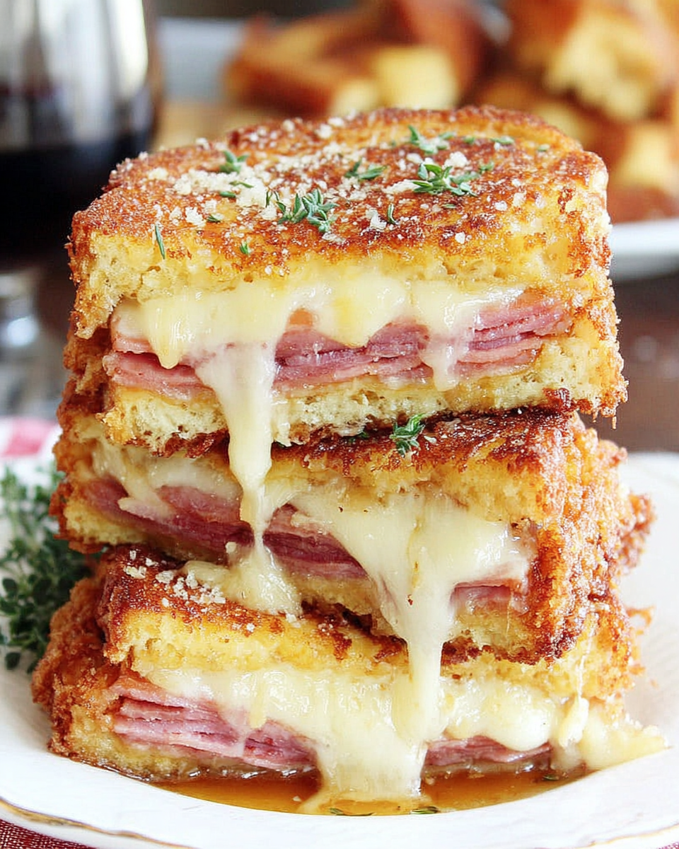 Savory Monte Cristo Sandwich Simple & Delicious