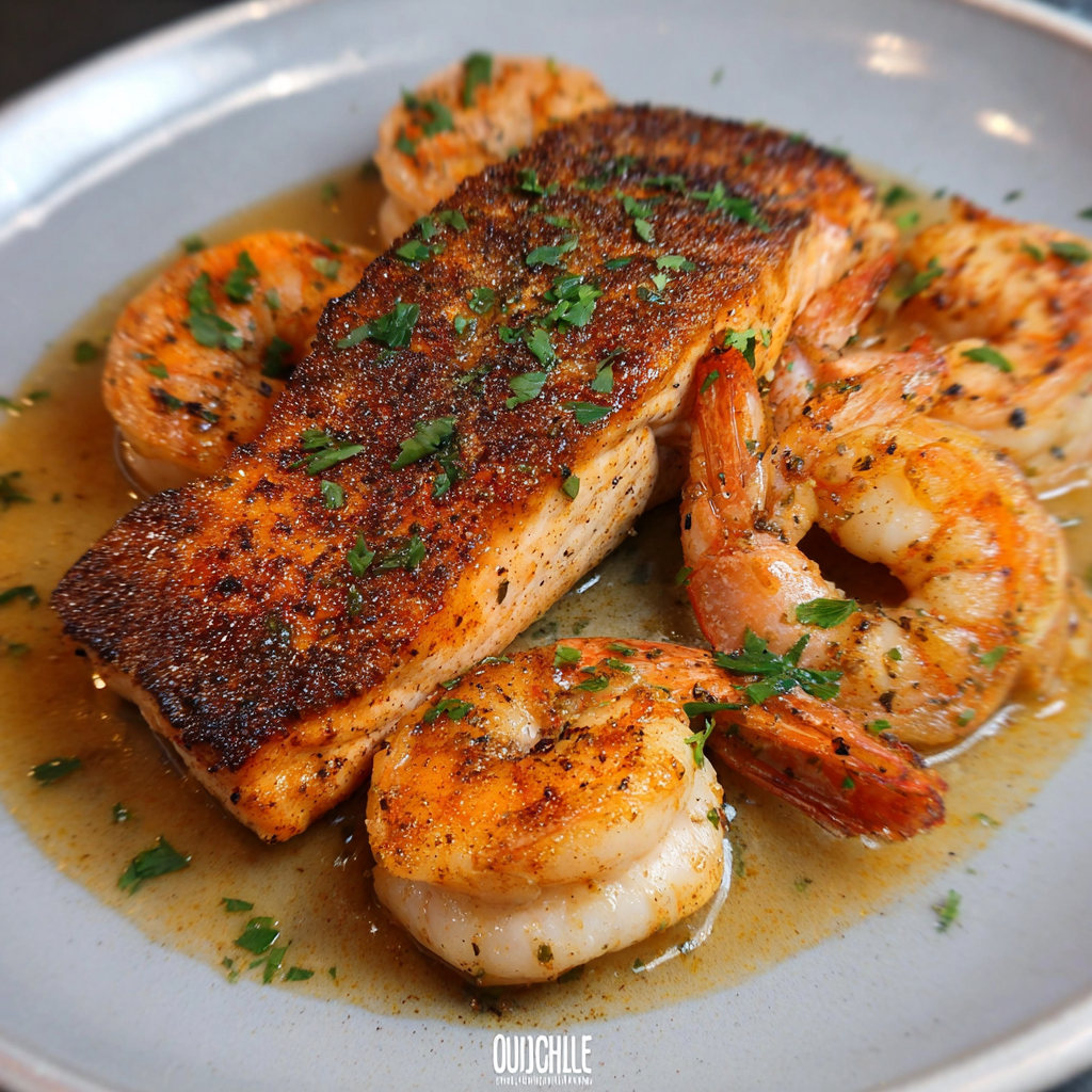 Cajun Shrimp and Salmon: A Flavorful Delight