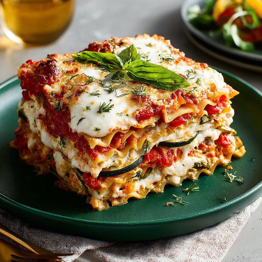 Delicious Vegetarian Lasagna for Home Cooks