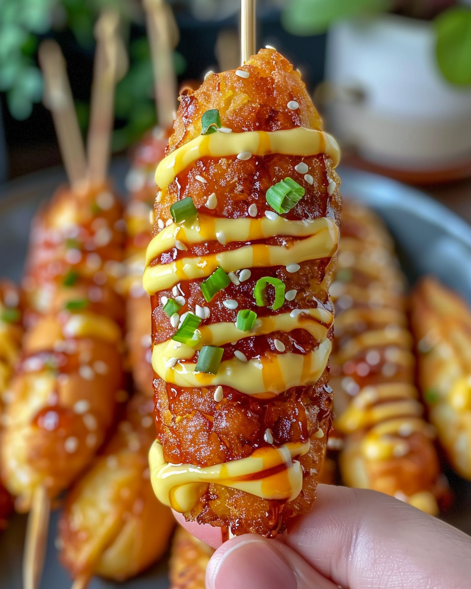 Korean Corn Dogs: A Tasty Fusion Delight