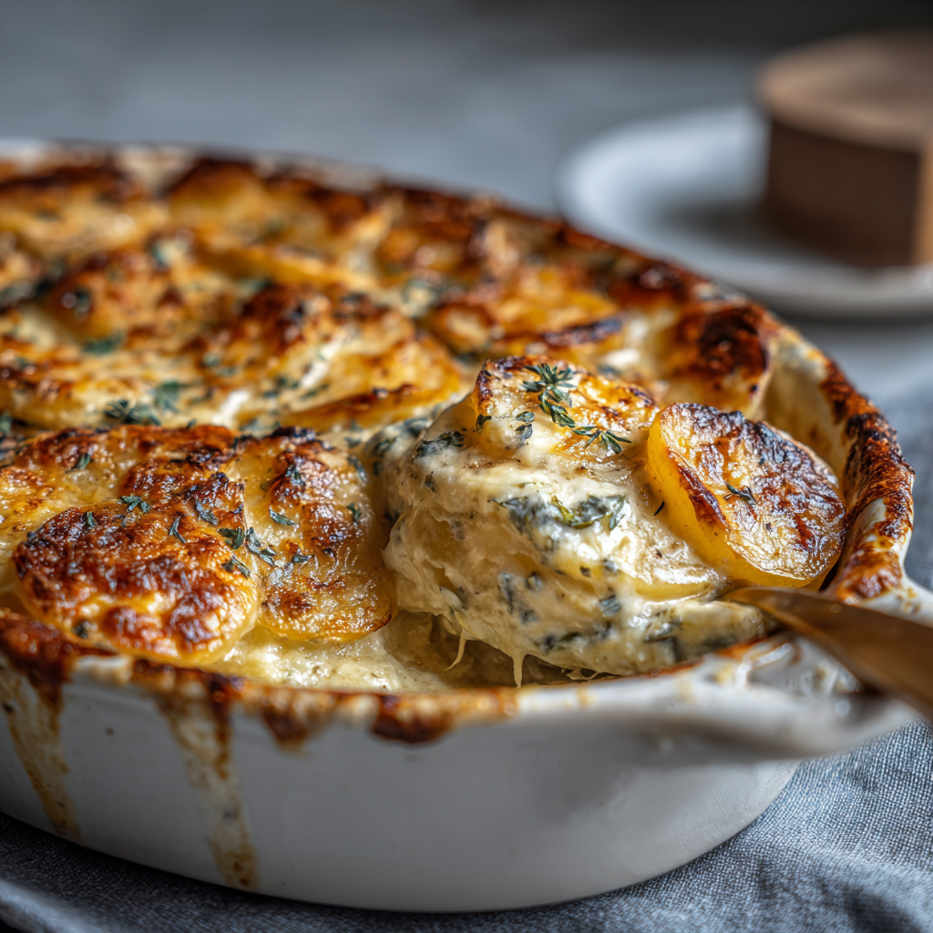 Cheesy Boursin Scalloped Potatoes for Any Occasion