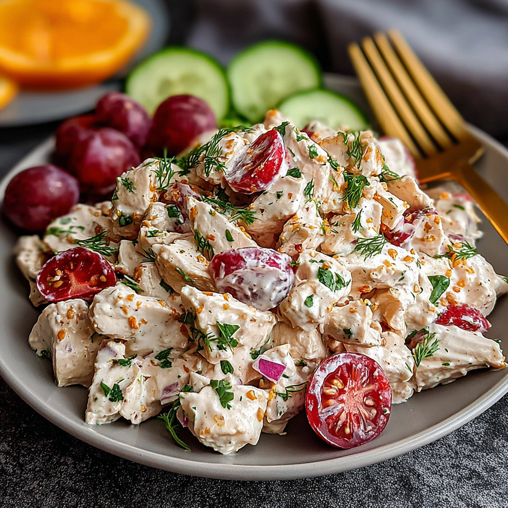 Deliciously Creamy Greek Yogurt Chicken Salad Recipe