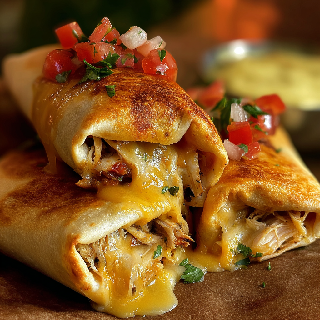 Deliciously Crispy Chi-Chi’s Chicken Chimichangas