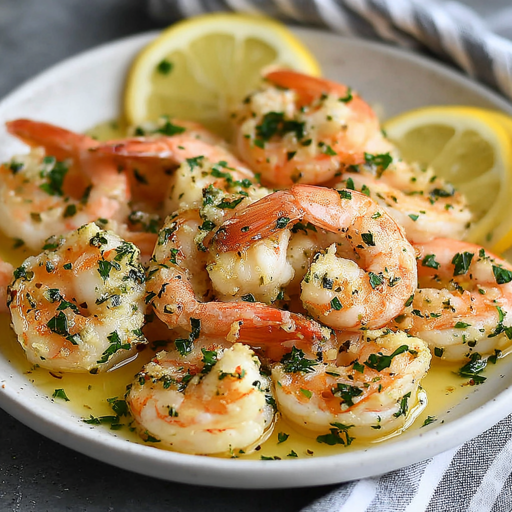 Delightful Shrimp with Lemon Herb Butter Recipe