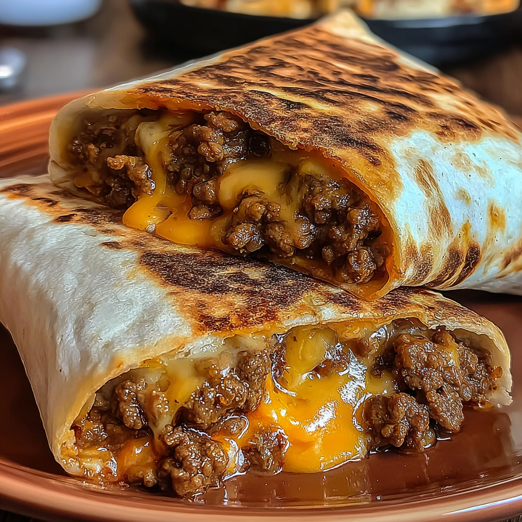 Flavorful Sloppy Joe Grilled Burritos to Savor