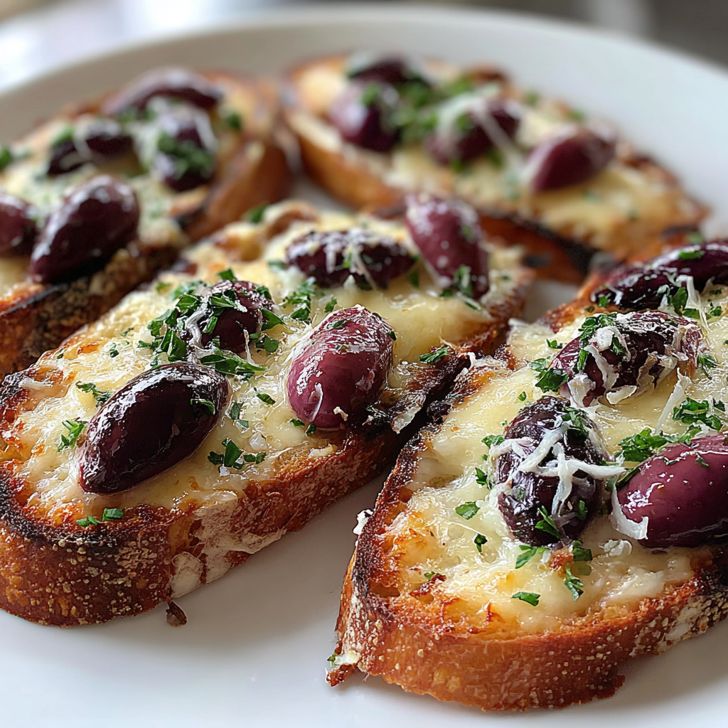 Ninita’s Cheesy Olive Crostini Recipe for Gatherings
