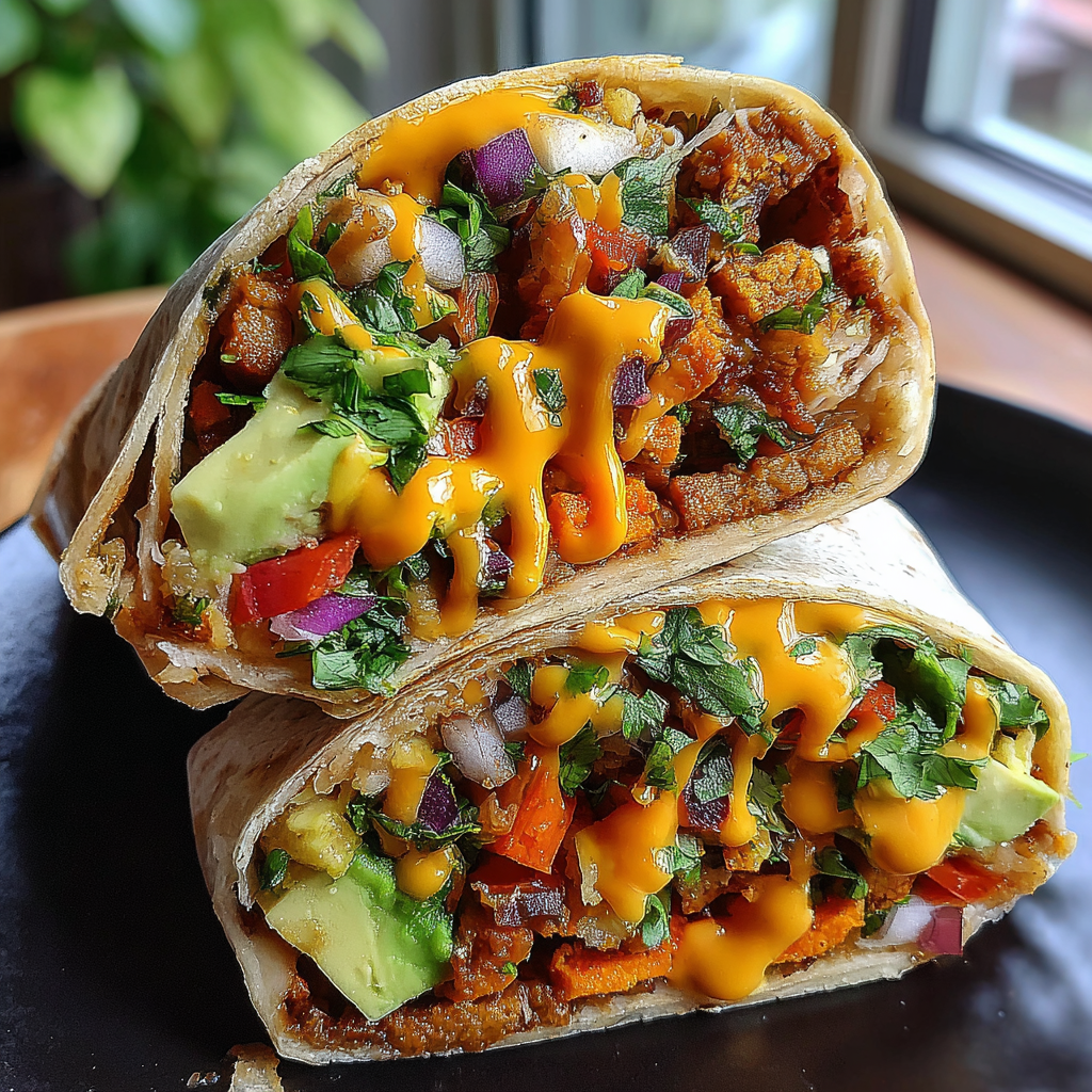 Satisfying High-Protein Vegan Burrito Recipe