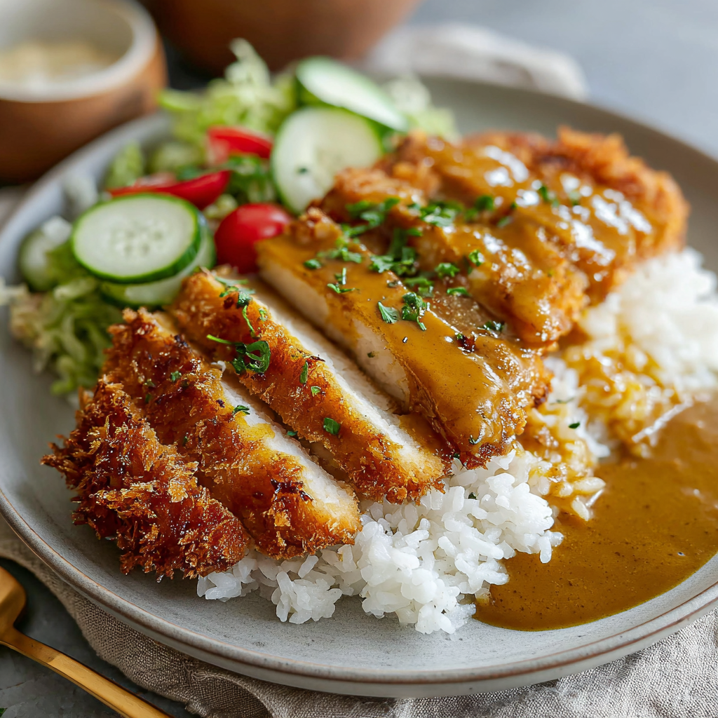Savoring Chicken Katsu Curry at Home