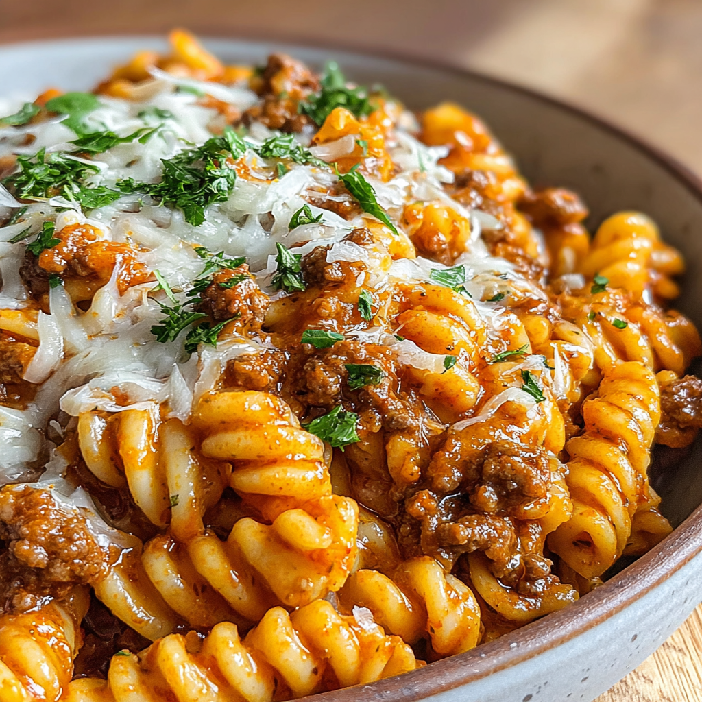 Savory Ground Beef Pasta Perfect for Weeknight Meals