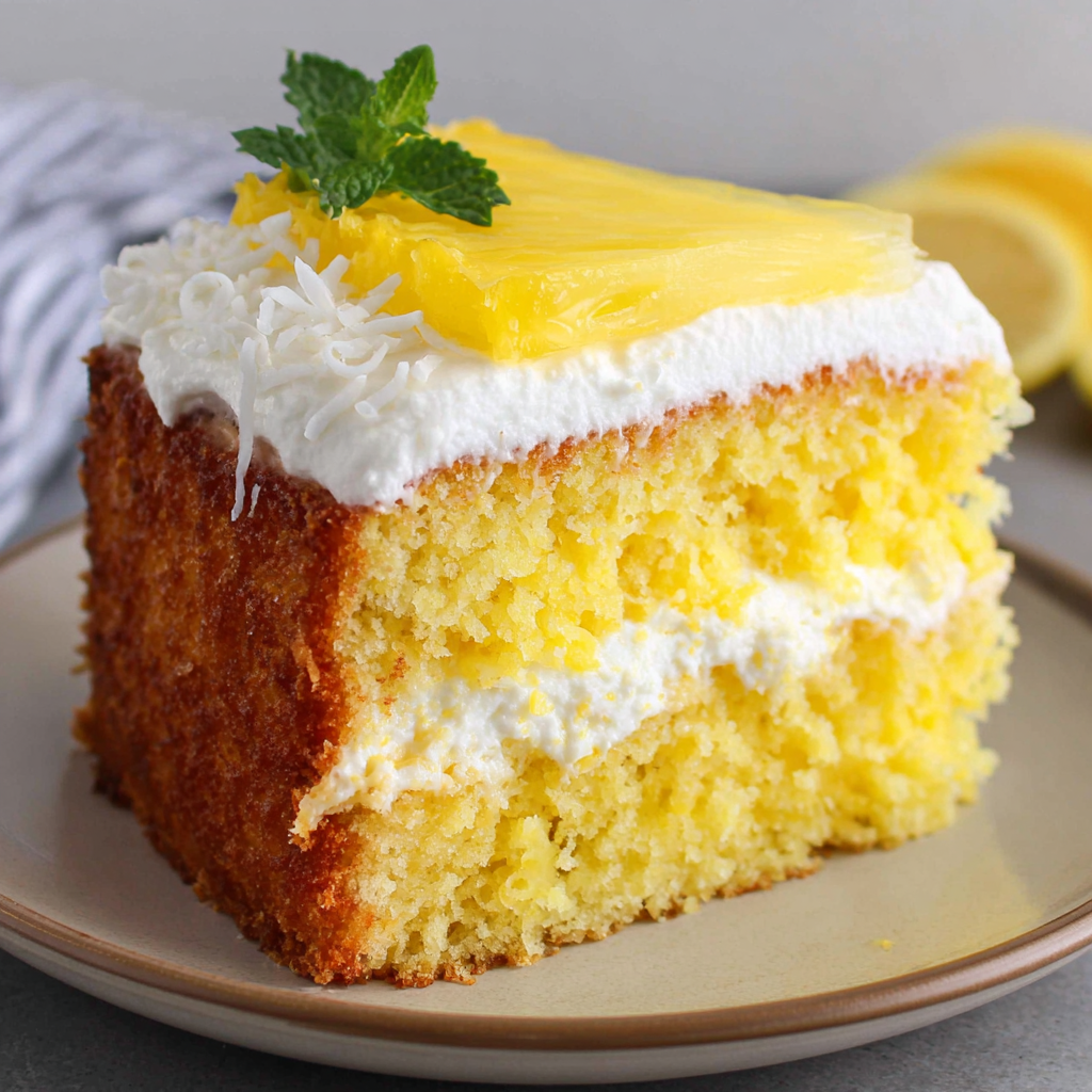 Delightful Pineapple Sunshine Cake Recipe