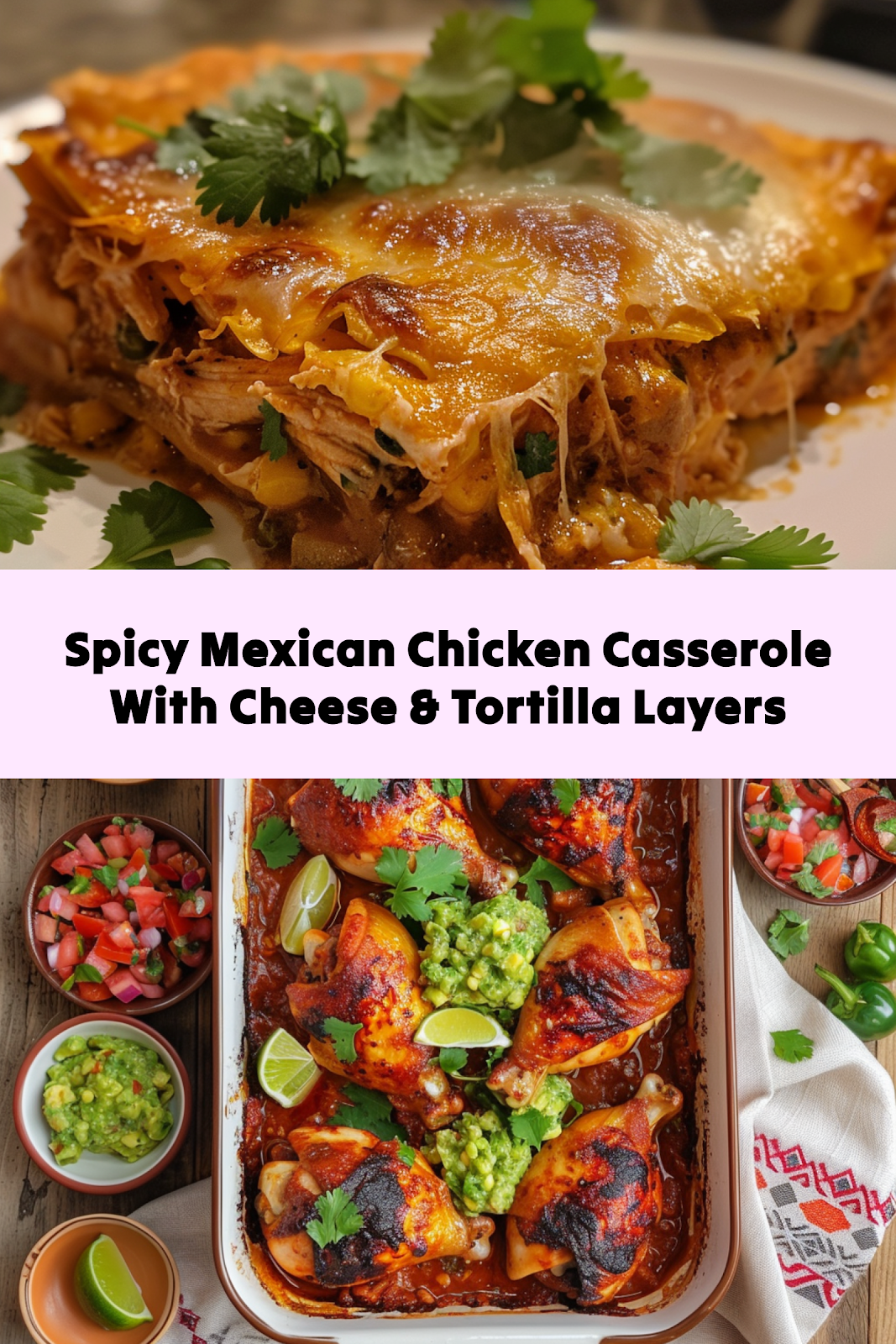 Spicy Mexican Chicken Casserole: Easy Cheesy Recipe
