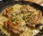Speedy Creamy Lemon Garlic Chicken Thighs in 30 Minutes